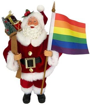 Santa's Workshop "12"" Pride Santa"