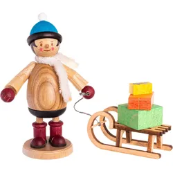 Kuhnert, Weihnachtsdeko, Figur "Mäxchen" echte Handarbeit aus dem Erzgebirge