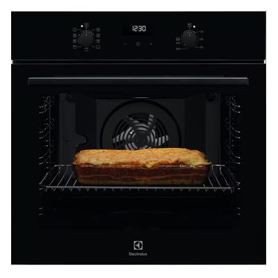 AEG Electrolux Einbaubackofen / Reinigung mit Wasserdampf / Touch-Bedienung / Grillfunktion / A / Schwarz OEF5H50Z