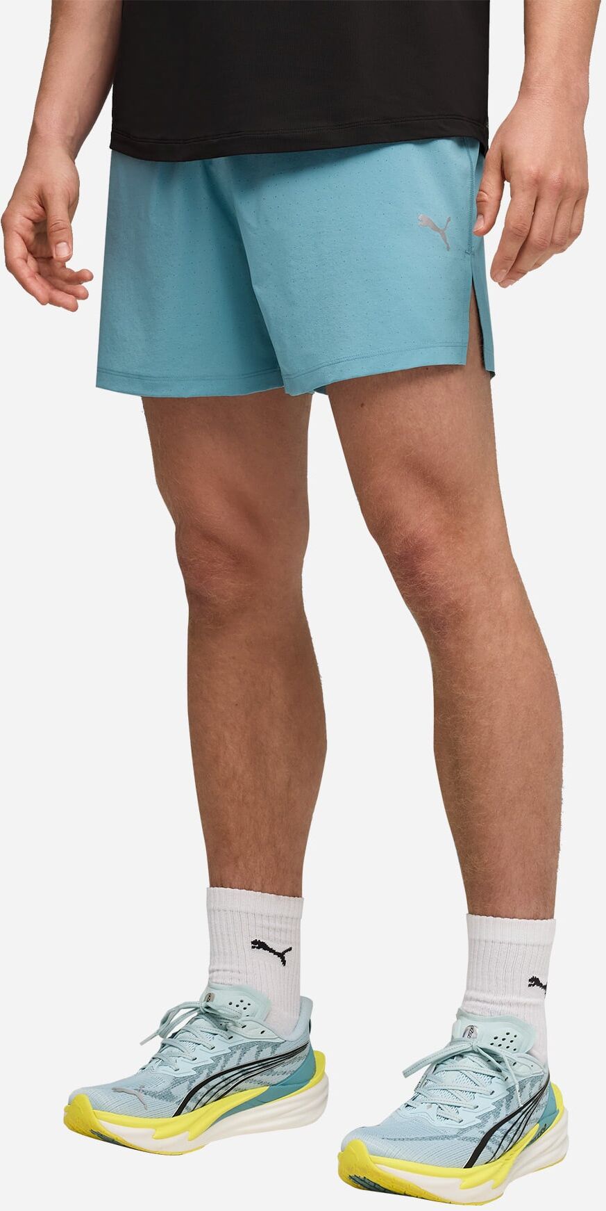 Puma Dreamrun 5'' M - Short Running - Uomo - Verde S