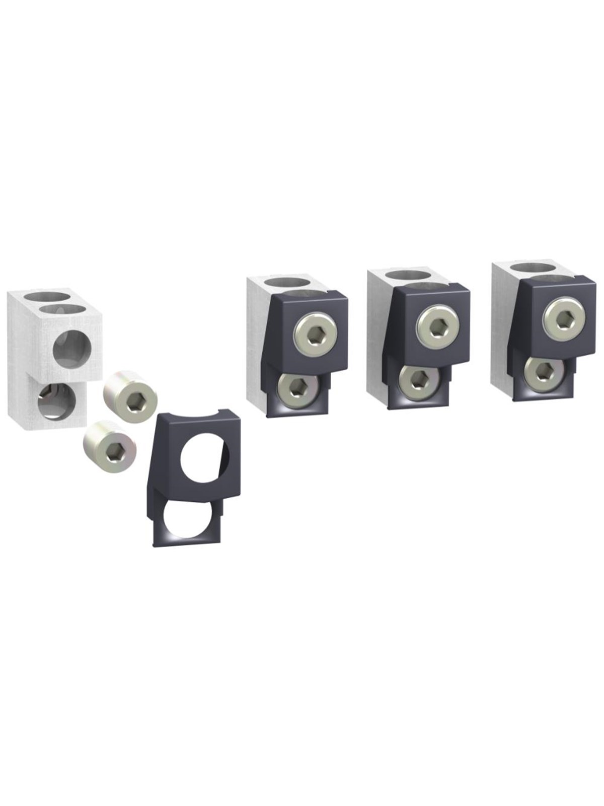 Schneider Electric 4 (2x 35-240mma2) connectors ph barriers