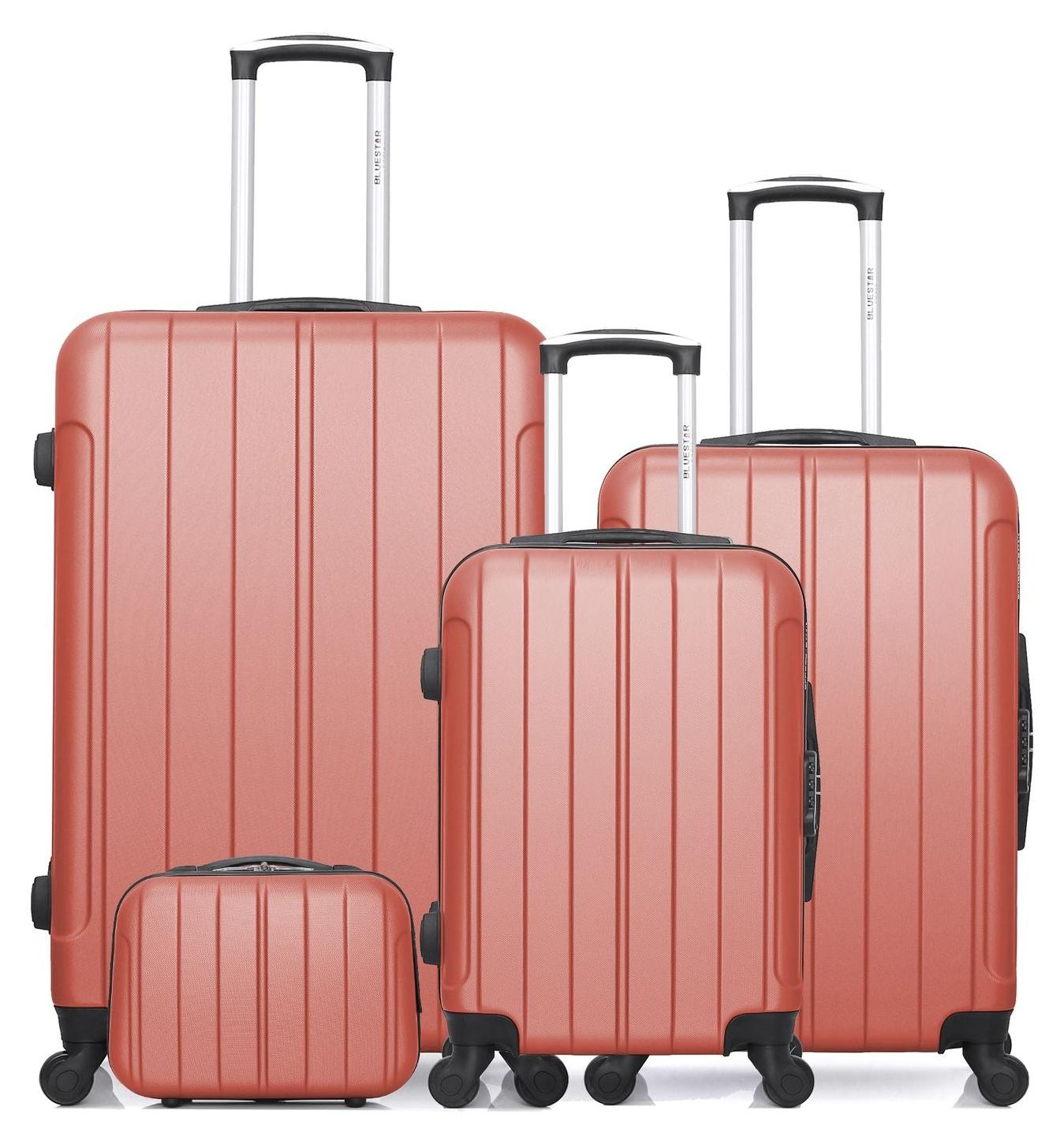 BLUESTAR - 4er-Set NAPOLI-C-Koffer, 75 cm, 4 Rollen