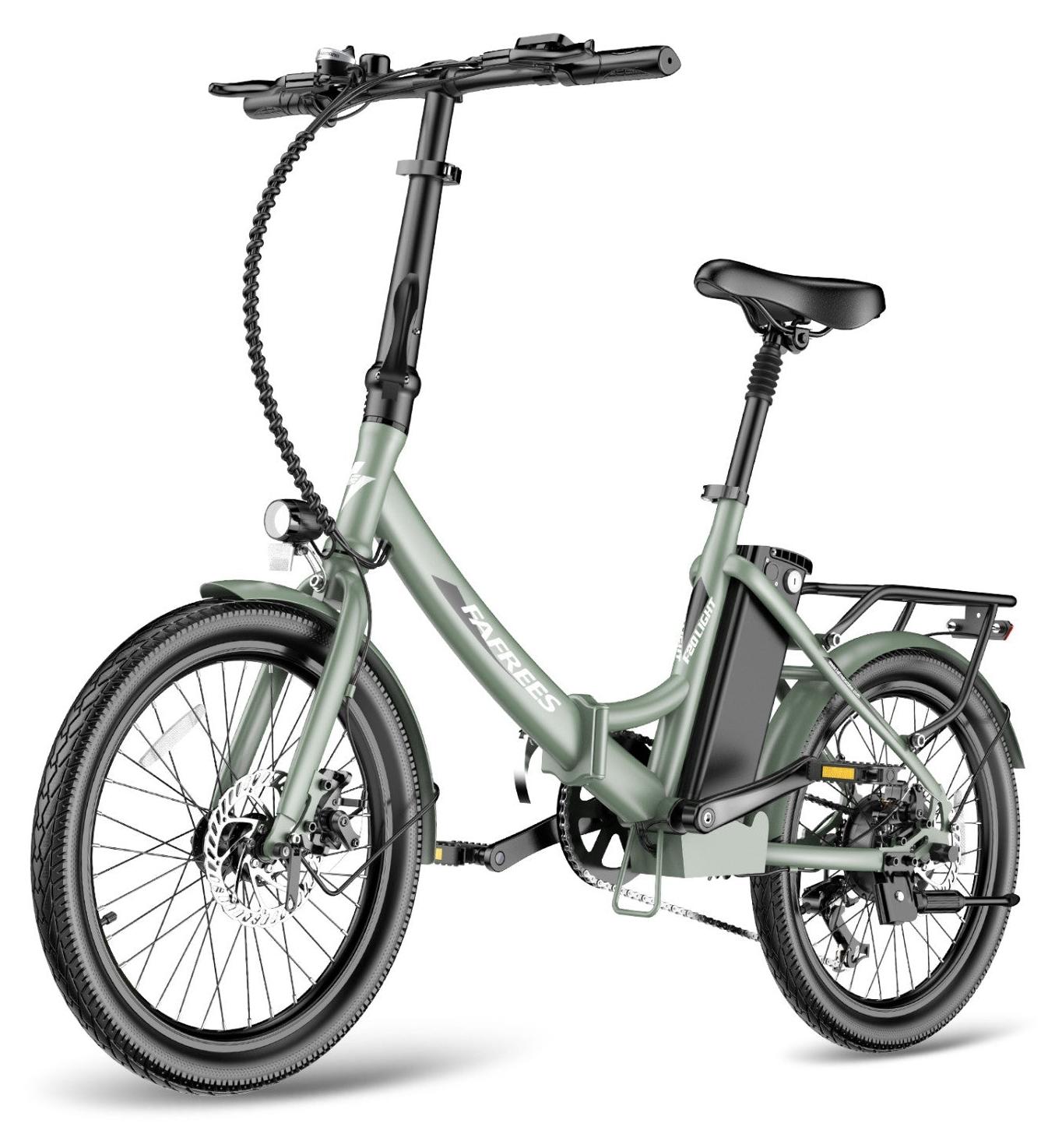 Elektrofahrrad | FAFREES | F20 LIGHT | 250W 36V20Ah 20" Scheibe - Grün
