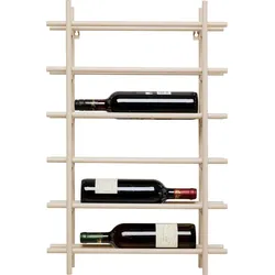 KARE DESIGN Weinregal Cape Town 70007 Stahl Grau Greige