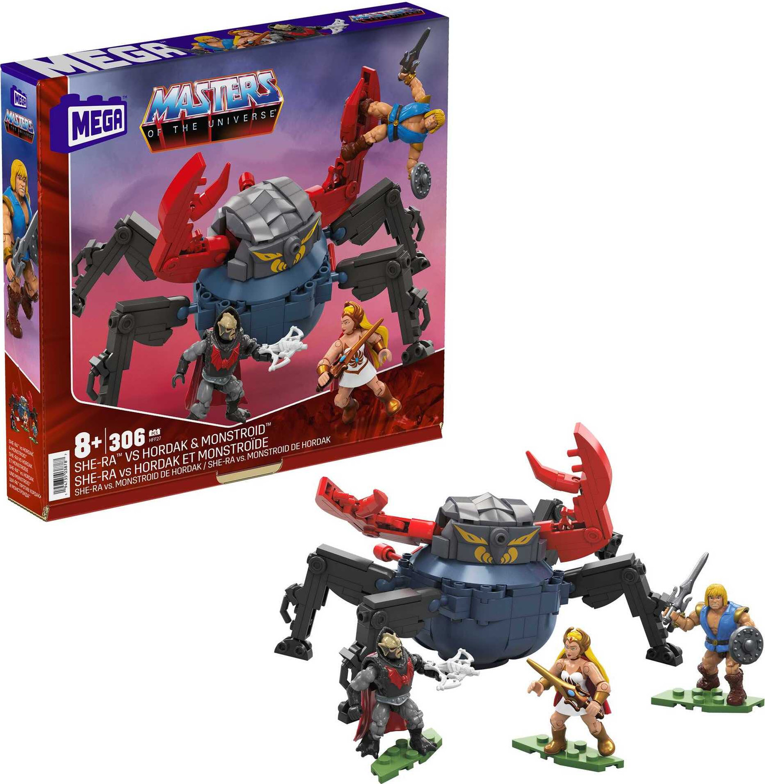 Mega Construx Masters of the Universe Origins: She-Ra versus Hordak's Monstroid bouwset
