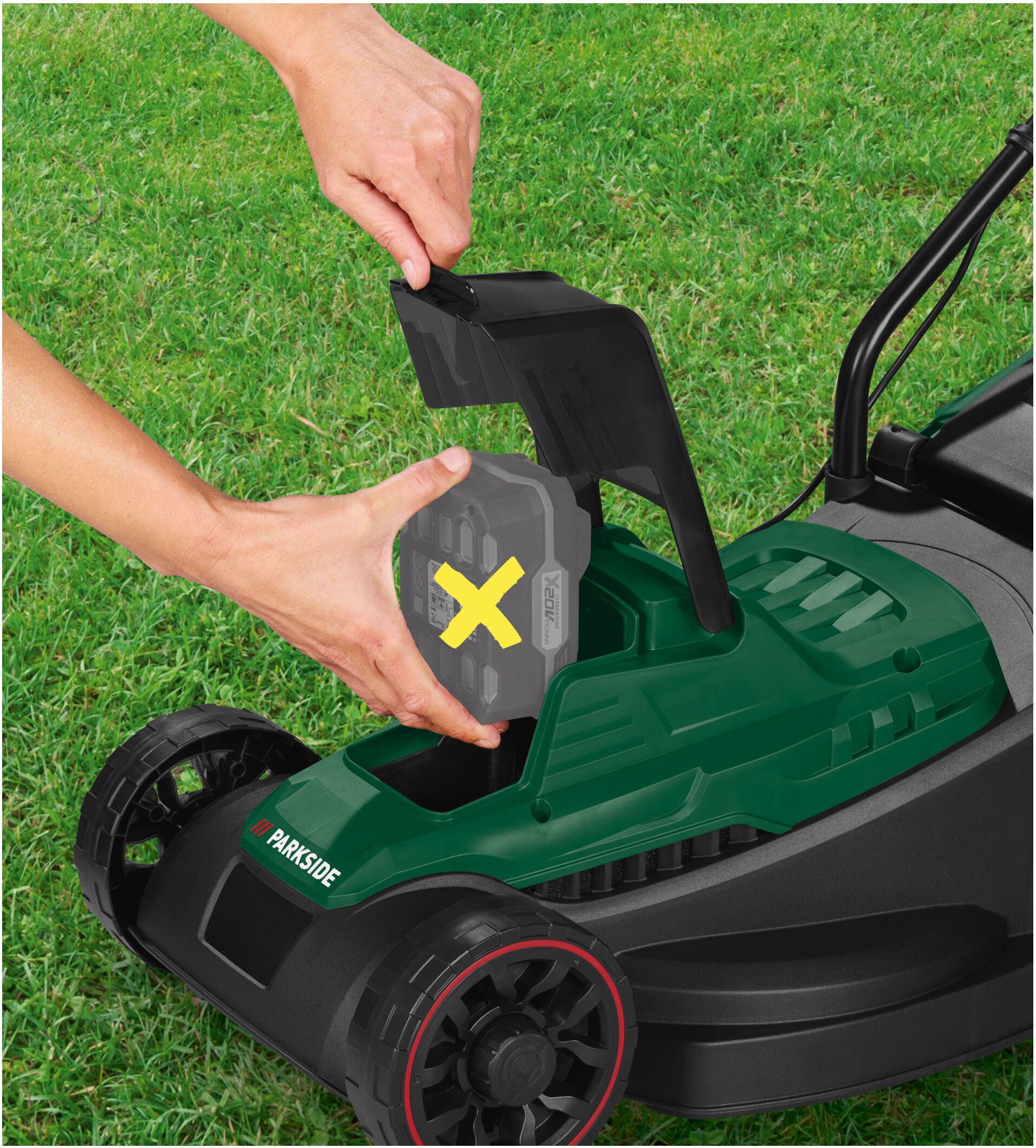 PARKSIDE® 20 V Akku-Rasenmäher »PARM 20 A1«, ohne Akku und Ladegerät