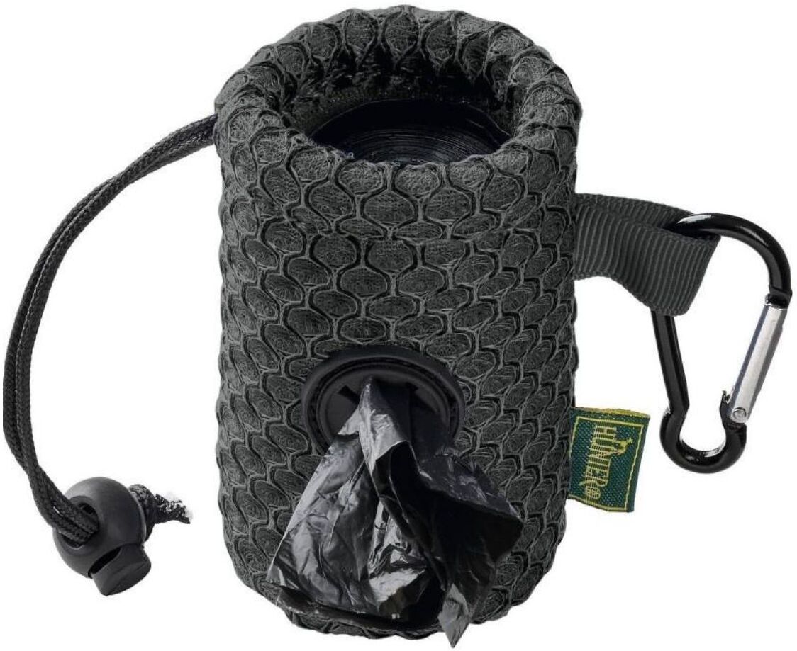 Hunter Porta Sacchetti Igienici per Cani Hilo Antracite 9,5 x 5 cm
