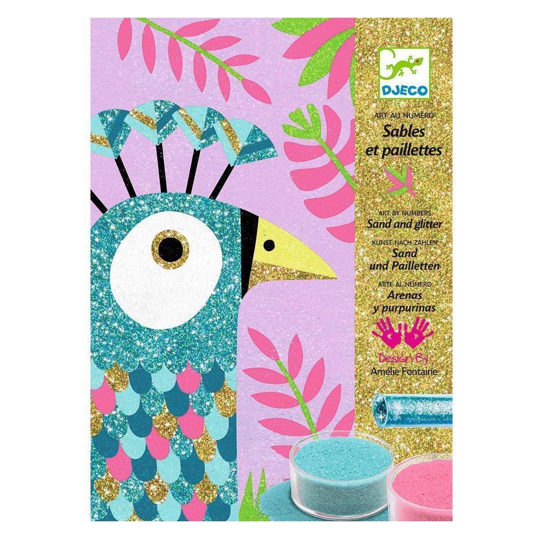 Djeco Sandbilder Bunte Vögel (5408663)