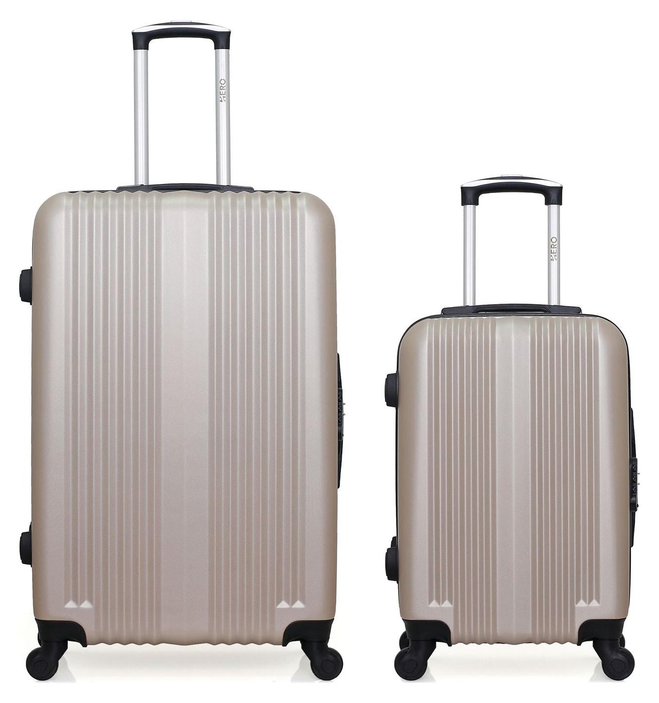HERO - 2er-Set - LIPARI-Reisetaschen (groß und Handgepäckgröße)