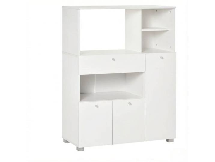 Meuble de cuisine blanc avec tiroir 90x40x120 cm