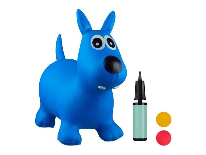 Relaxdays Ballon sauteur Chien