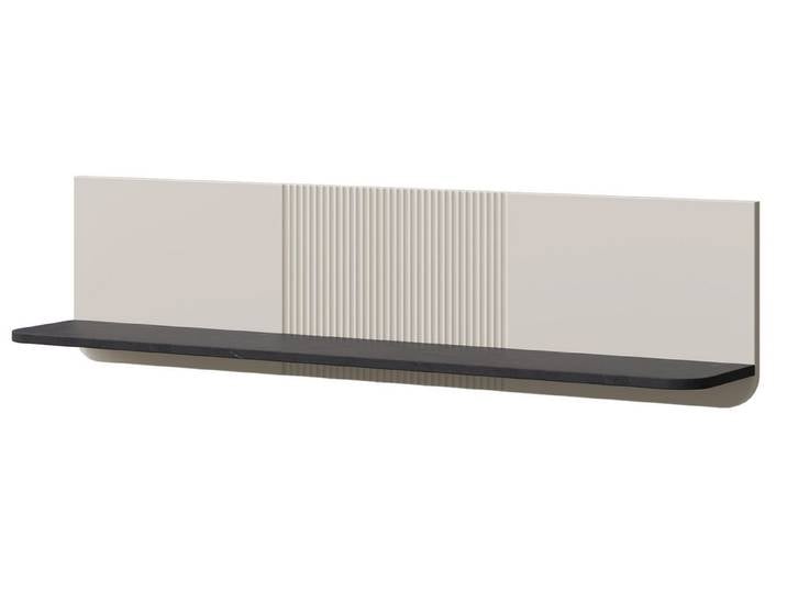 Feldmann-Wohnen Wandboard Marly, mit Ablagaboden 1-tlg., 120x30x22cm Kaschmir / Graustein