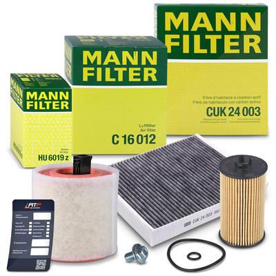 Mann-filter Inspektionspaket Set A [Hersteller-Nr. 40842861] für Opel