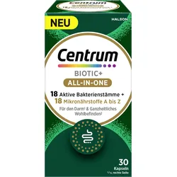Centrum BIOTIC+ ALL-IN-ONE Milchsäurebakterien & Vitamine Kapseln