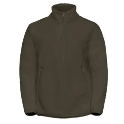 Jack Wolfskin Damen High Curl Fleecejacke - XL - obsidian moss