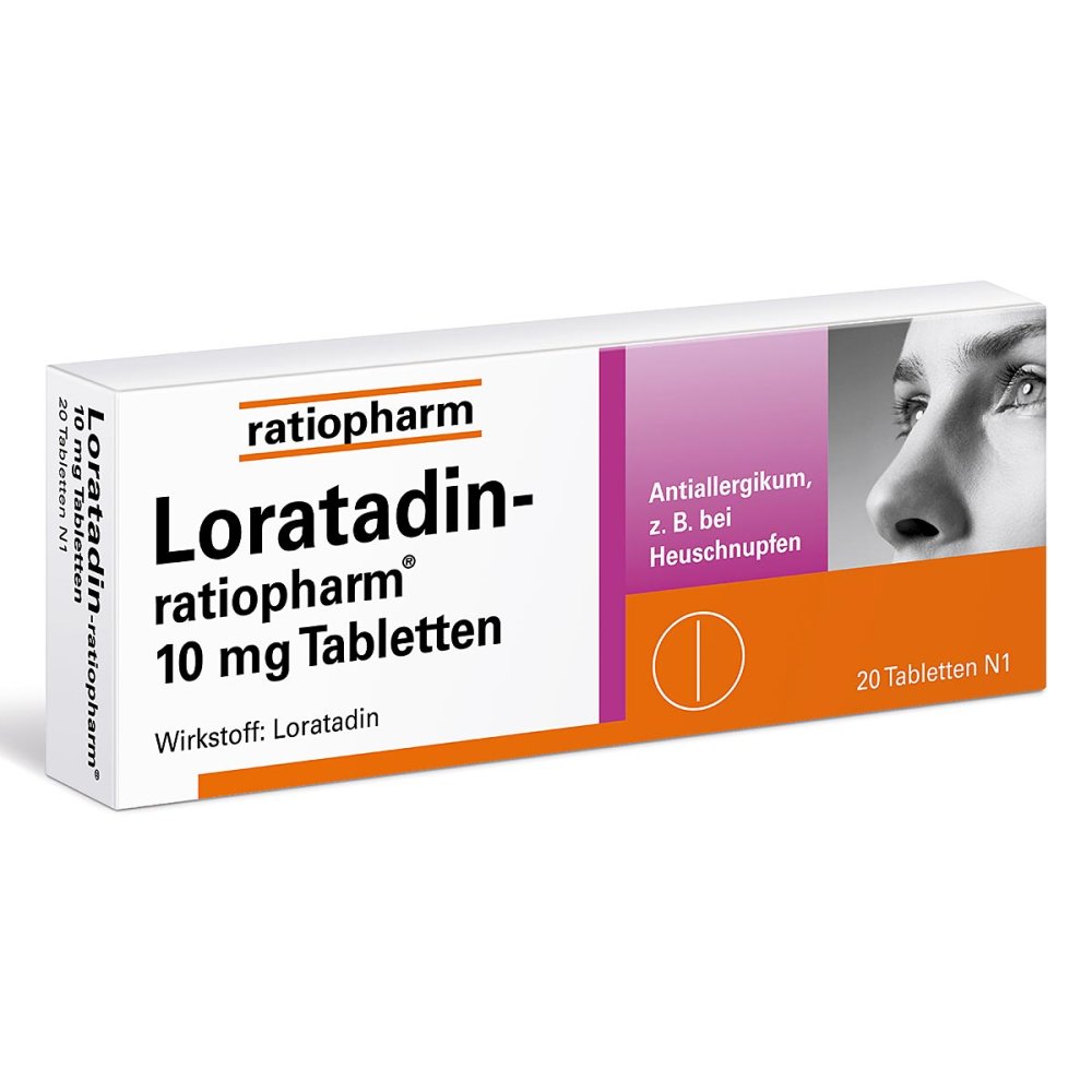 ratiopharm GmbH Loratadin-ratiopharm® 10 mg Tabletten 00142740