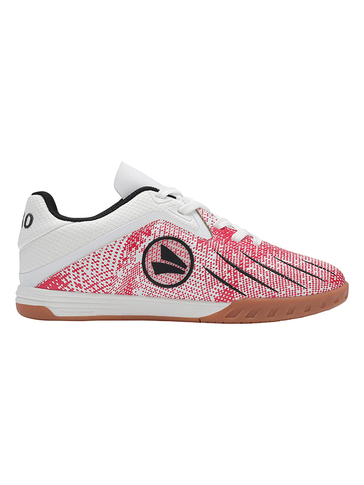 Jako Hallen-Fußballschuhe "Vini" in Weiß/ Rot - 39