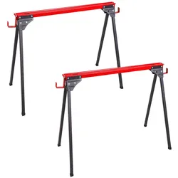 KRAFT WERKZEUGE Arbeitsbock klappbar,  2er Set, je Bock 454 kg Traglast