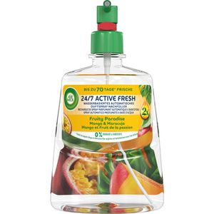 Airwick Raumduft Active Fresh, Duftspray, 228ml, Nachfüller, aerosolfrei, Fruity Paradise Mango & Maracuja