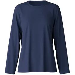 Tchibo - Calida »Favourites Sleep« Langarm-Shirt - Damen - Gr. XS - blau