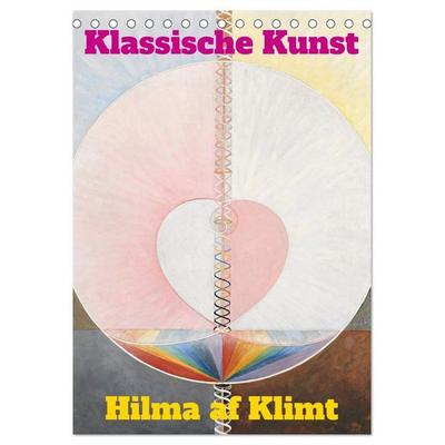 Klassische Kunst - Hilma af Klimt (Tischkalender 2027 DIN A5 hoch), CALVENDO Monatskalender
