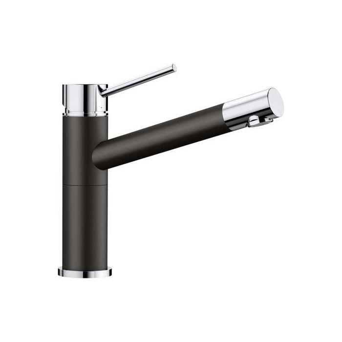 Blanco 526162 SILGRANIT-Look silgranitschwarz/chrom