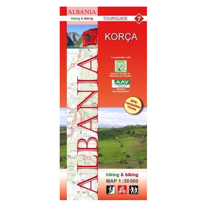Huber Kartographie GmbH:Albania hiking (40531688)
