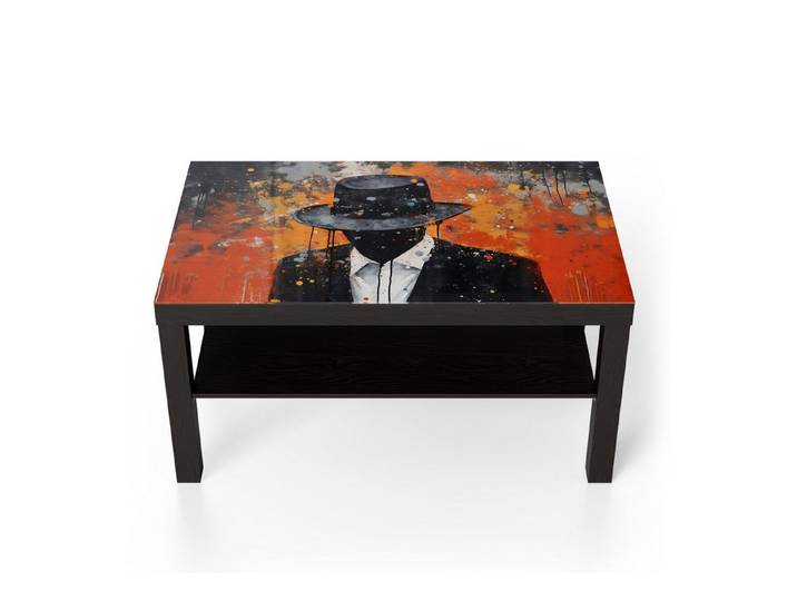 DEQORI Couchtisch 'Anonyme Ausstrahlung', Glas Beistelltisch Glastisch modern