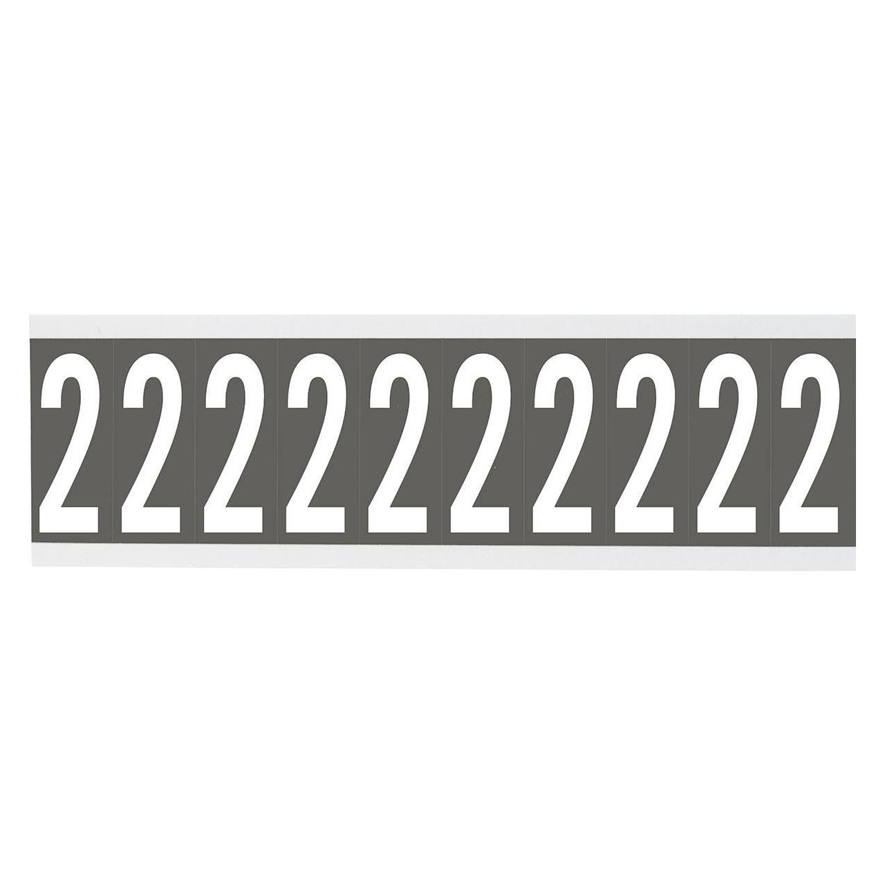 Brady CNL1 Series Etiketten mit Zahlen und Buchstaben (CNL1GR 2)