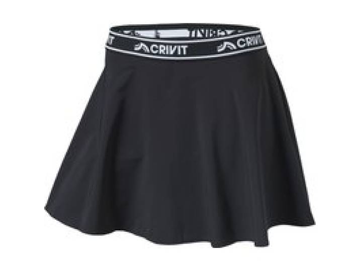 CRIVIT Jupe-short femme (noir, M(38/40))