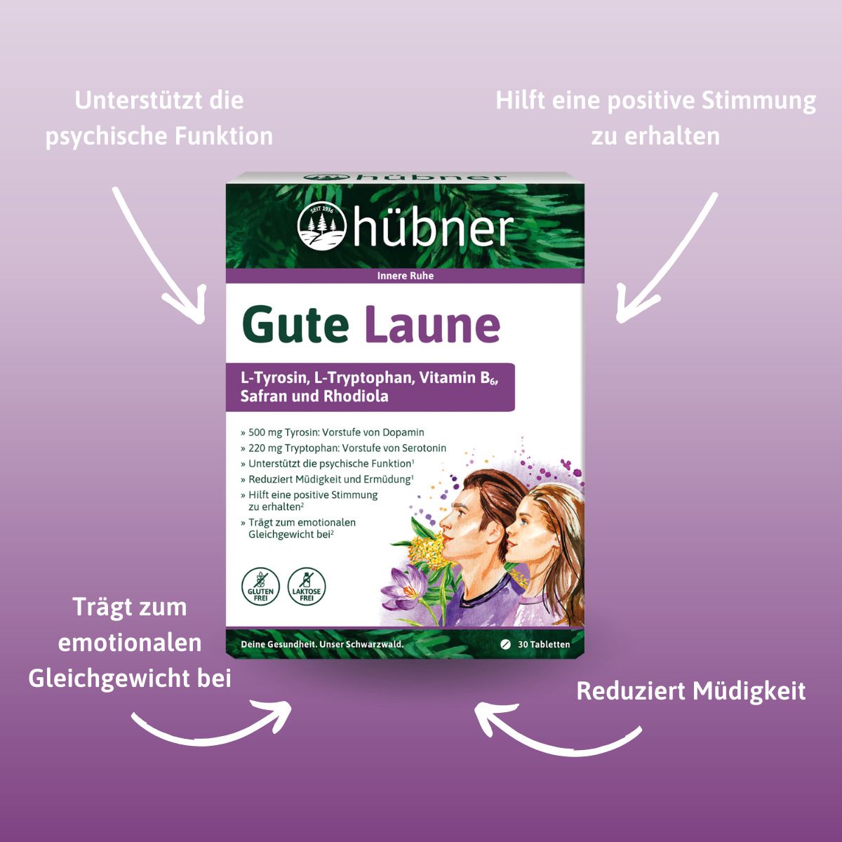 Hübner Gute Laune Tabletten 30 St