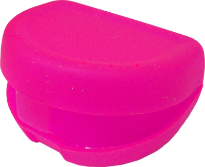 Megadent Deflogrip Gerhard Reeg GmbH ZAHNSPANGENBOX small pink transparent 1 St 10988403