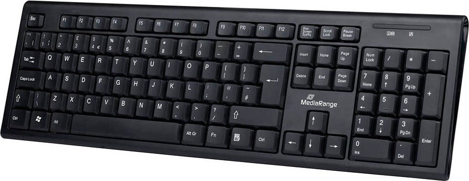MediaRange MROS111 Draadloos toetsenbord - QWERTZ, zwart