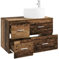 vidaXL, Badmöbelset, Badezimmermöbel-Set