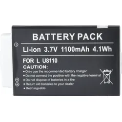 AKKU LG 5 - Ersatzakku, LG 8380, Li-ion, 1100 mAh