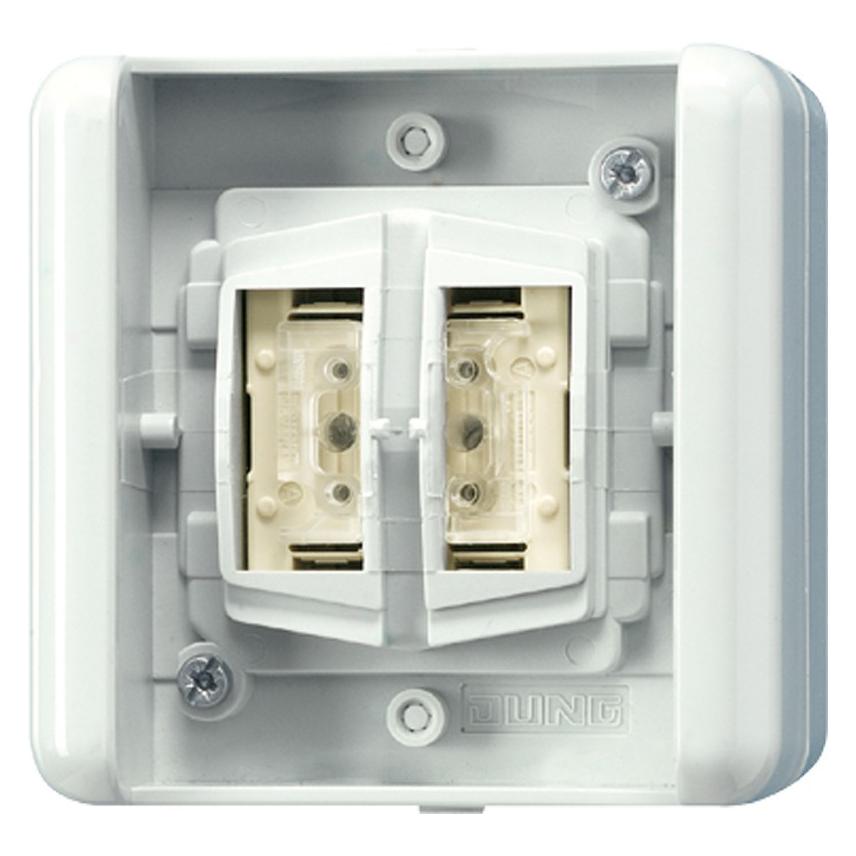 JUNG Tasterankopplung KNX WG 800 2pkt 8472.02LEDW (8472.02LEDW)