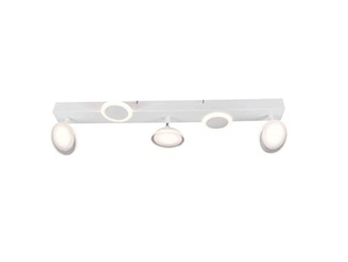 BRILLIANT Lampe, Meriza LED Spotbalken 3flg weiß, 3x LED integriert, 7.3W LED integriert, (933lm, 3000K), Köpfe schwenkbar