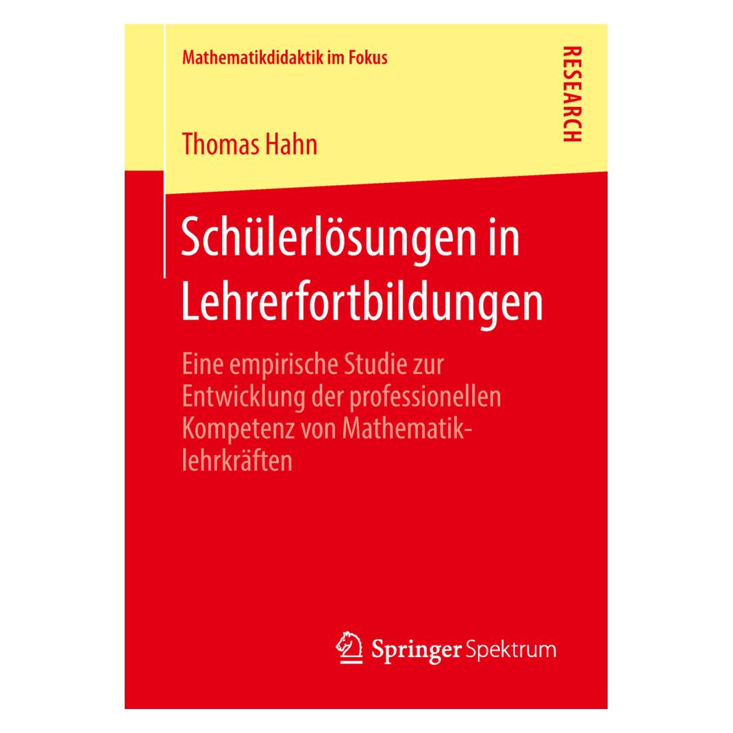 Springer Schülerlösungen in Lehrerfortbildungen (Deutsch, Softcover, Thomas Hahn) (56033171)