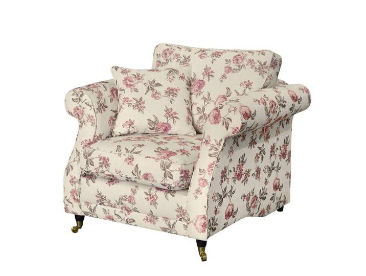 Fauteuil Beige Tissu 106 x 94 x 96cm