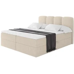 BOXBETT mit Matratze H3 - NINA - 140x200 cm - Beige