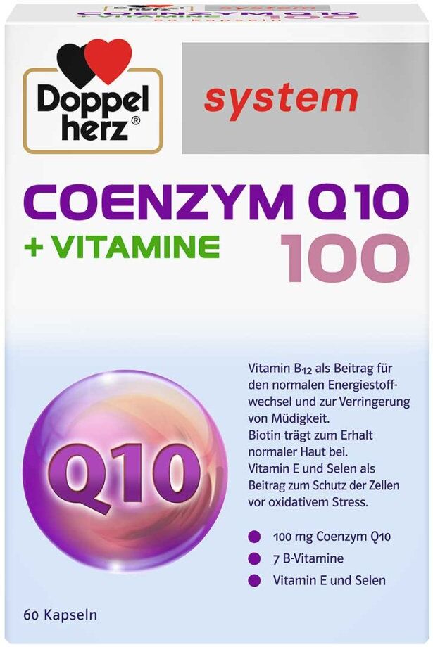 Doppelherz Coenzym Q10 100+vitamine system Kapseln