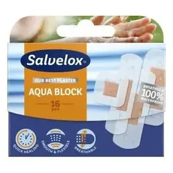 Salvelox Pflaster Aqua Block 16 Unidades