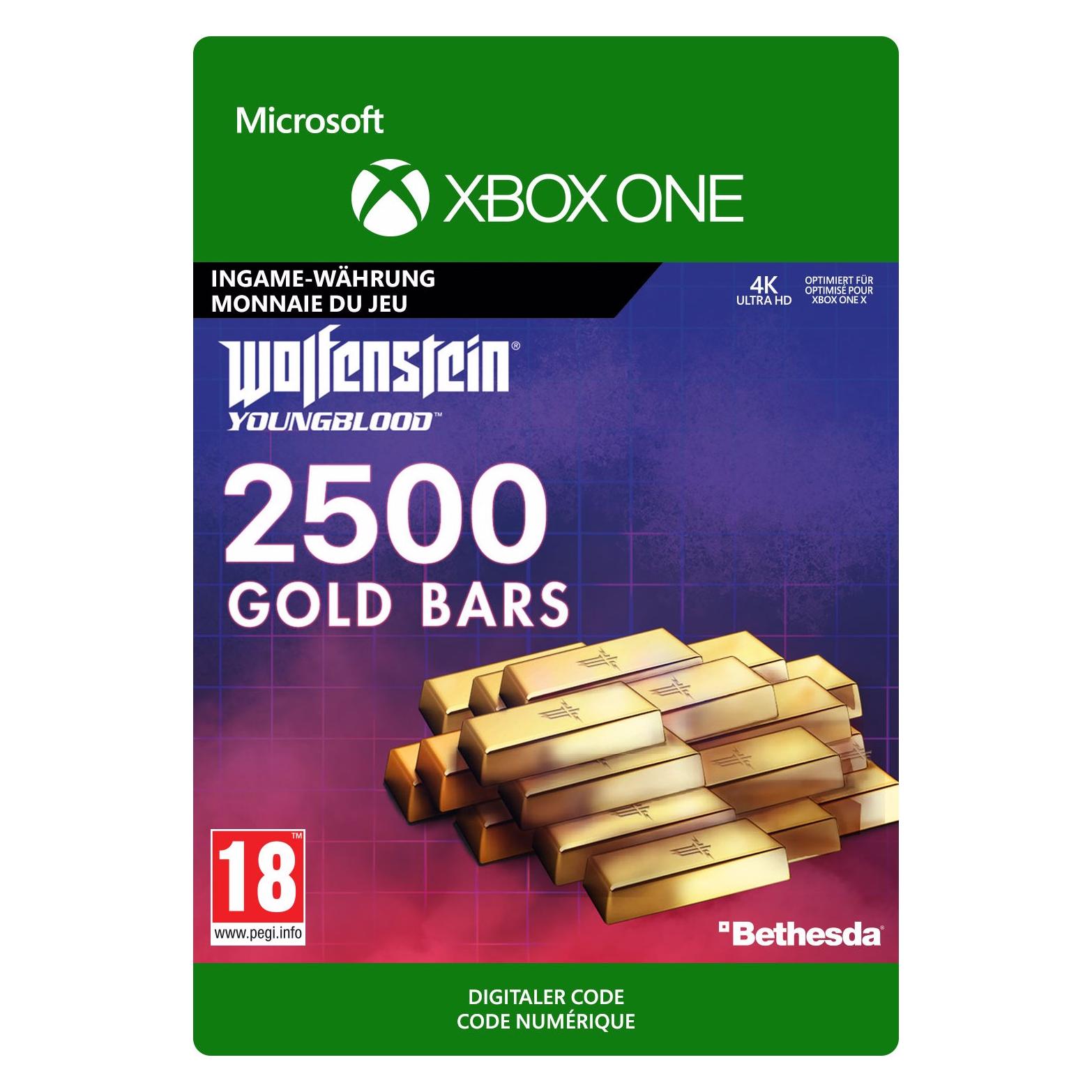 Microsoft Wolfenstein Youngblood 2500 Goldbarren (KZP-00063)
