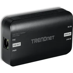 Trendnet 10G PoE++ Injector (802.3af (PoE), 802.3at (PoE+), 802.3bt (PoE++), 90 W), PoE Injector