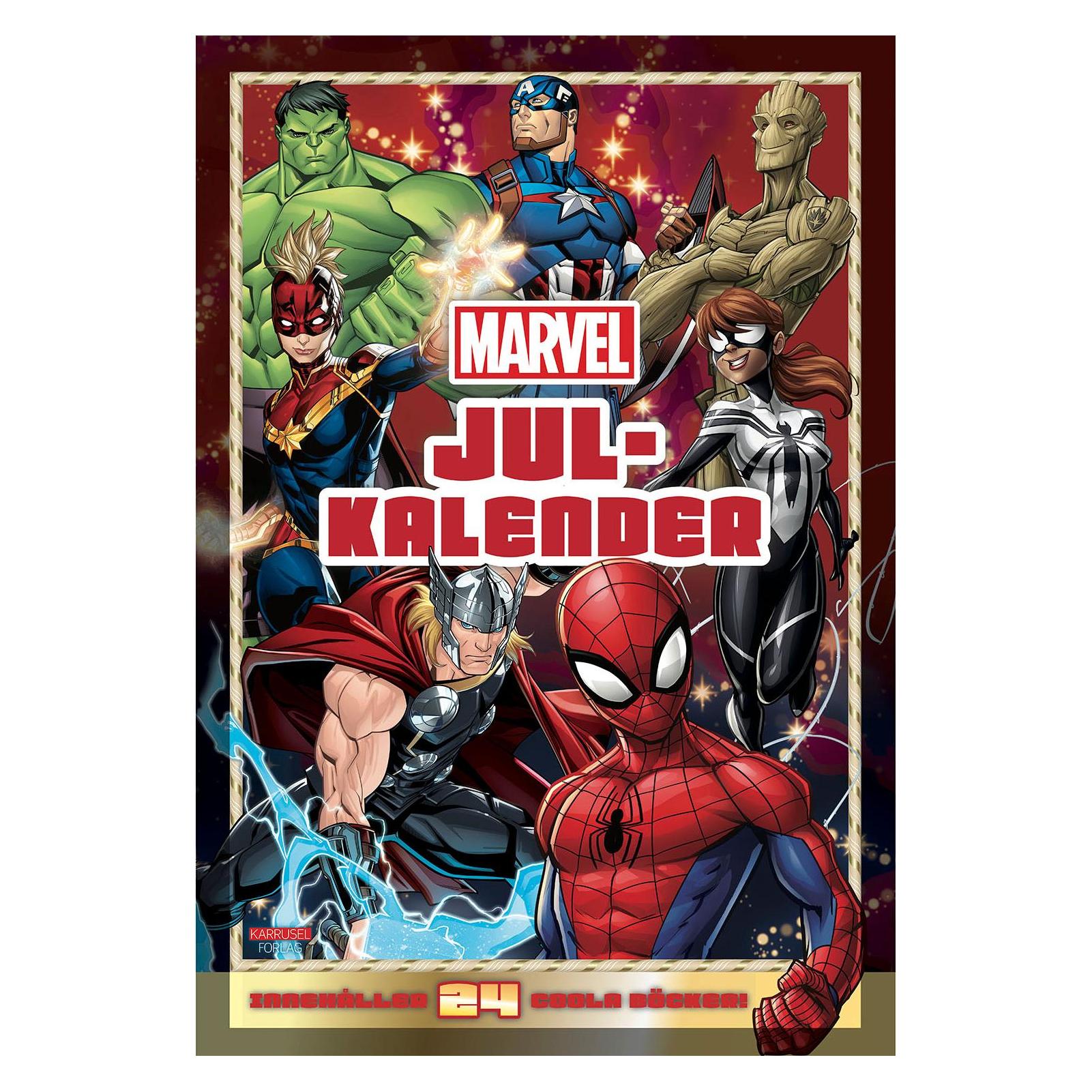 Karrusel Marvel julkalender (9788771862355)