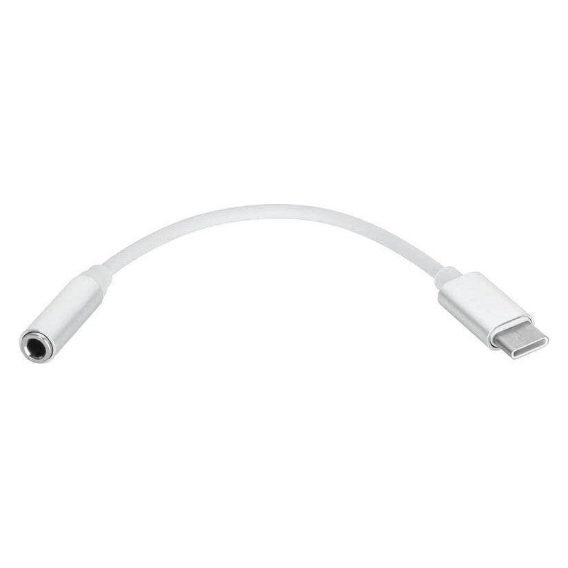 Krüger&Matz Adapter USB Kruger&Matz USB-C - Jack 3.5mm Srebrny (Kruger Matz) (37087892)