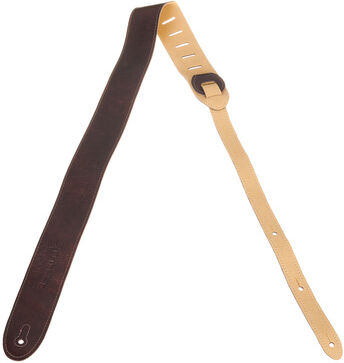 Martin Guitar Soft Leather Strap Braun