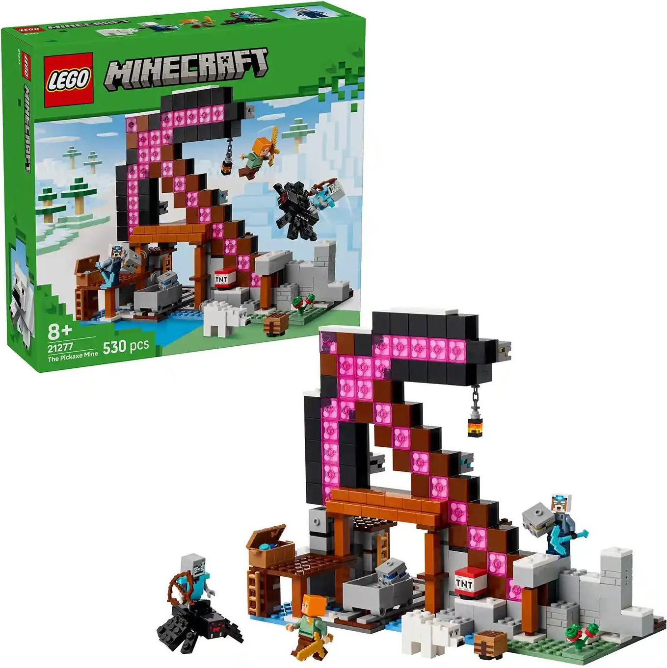 LEGO Minecraft 21277 De Mijn van de Pikhouw