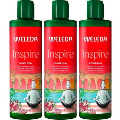 Weleda Inspire Shower Cream Granatapfel x3 3x400 ml Duschgel
