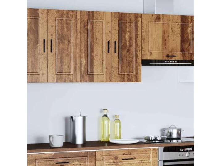 Küchenschrank Porto Holz 60 x 31 x 60 cm aus Spanplatte Farbe Holz, Spanplatten, Einlegeböden 57 x 29,5 x 27,5 cm, Belastung 75 kg, Montage erforderlich